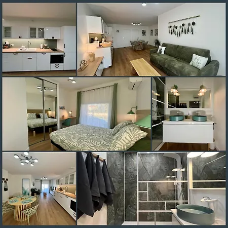 아파트 Reve D'evasion - Neuf Et Climatise, 4 Pers, Parking, A Mi-distance De Montpellier Et Des Plages, Tram A Proximite *